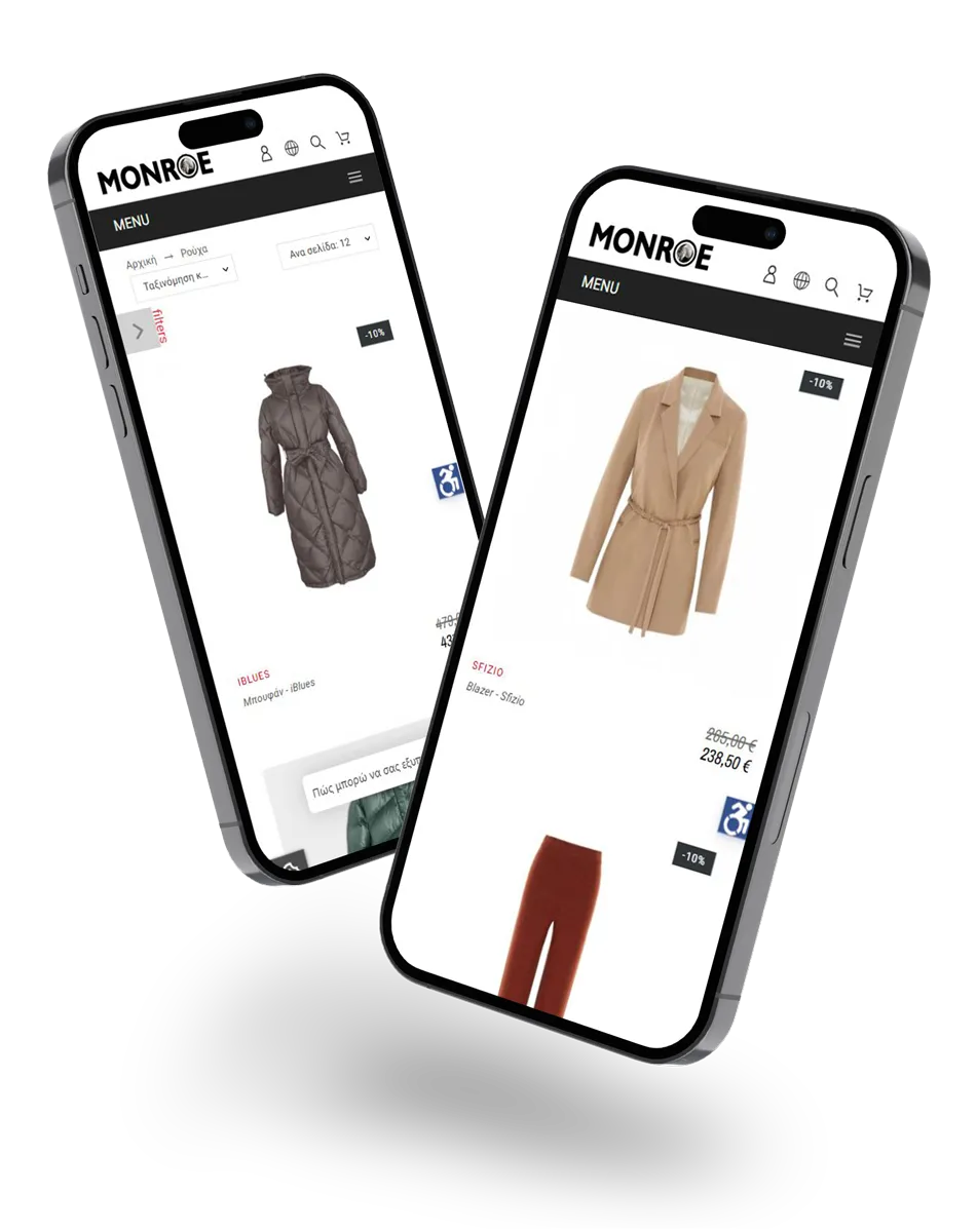 Monroe online clothing store